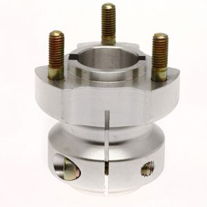 Cubo curto eixo 30mm cinzento 62mm
