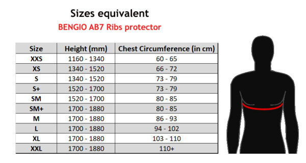 BENGIO AB7 BODY PROTECTION - FIA APPROVED - Image 5