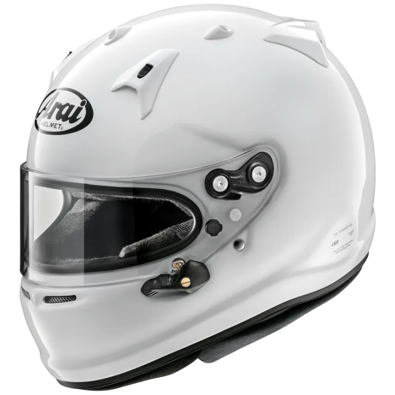 CAPACETE ARAI - GP7 WITH HANS CLIPS