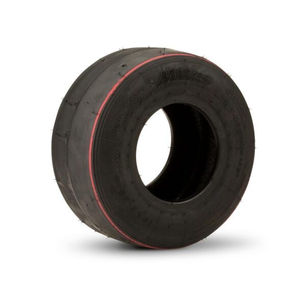 Pneus Mitas E-Kart SRX vermelhos extra duros 10 × 4,50 - 5 70 ShA