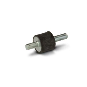 Amortecedor de borracha M6 × 18 × 15 mm