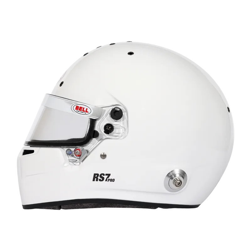 BELL RS7-PRO HELMET WITH HANS CLIPS - Image 4